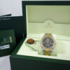 DSC00398 Rolex Datejust II 18k & Steel, Wimbledon dial 116333 B&P