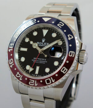 ROLEX GMT PEPSI Steel 126710BLRO April 2024 Box & Card *UNUSED*