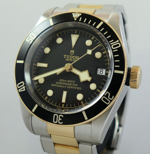 Tudor BLACK BAY S&G  79733N  Black-Bezel Box & Card
