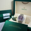 Rolex Oyster Perpetual Red Grape Dial 36mm 116000  Box & Card