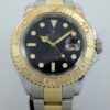 Rolex Yacht-Master 18k Gold & Steel BLUE DIAL 16623 Box & Papers