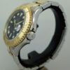 Rolex Yacht-Master 18k Gold & Steel BLUE DIAL 16623 Box & Papers