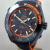 Omega Planet Ocean BIG BLUE 45.5mm GMT Diver Blue Ceramic  215.92.46.22.03.001