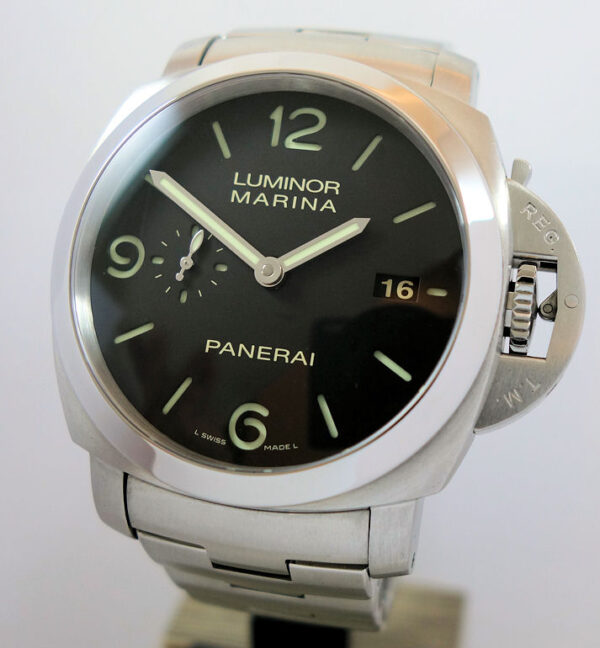 Panerai PAM328 Luminor 1950 44mm Steel Bracelet  3-Days Auto