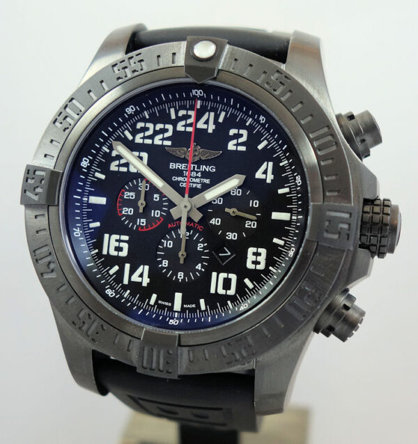 Breitling Super Avenger II "MILITARY" Limited Black M2233010 Box & Card