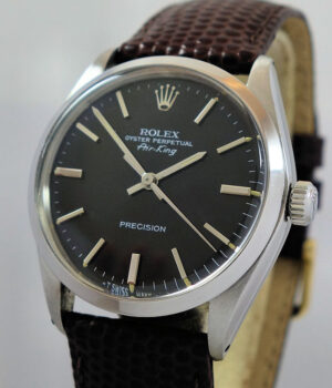 Rolex Air-King Black-dial ref 5500 c 1987