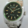 DSC09655 Rolex Milgauss 'Green' 116400GV Sept 2013 with Card