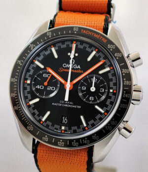 OMEGA SPEEDMASTER RACING CO   AXIAL MASTER CHRONOGRAPH 44 25mm 329 32 44 51 01 001 2018