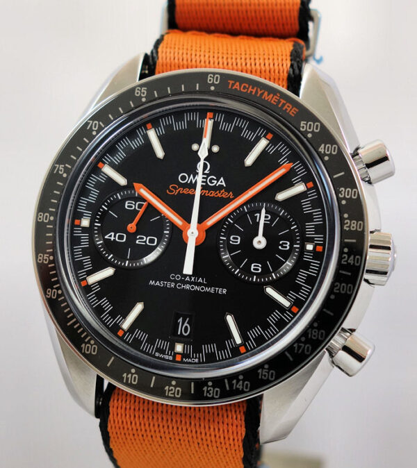 OMEGA SPEEDMASTER RACING CO‑AXIAL MASTER CHRONOGRAPH 44.25mm 329.32.44.51.01.001 2018