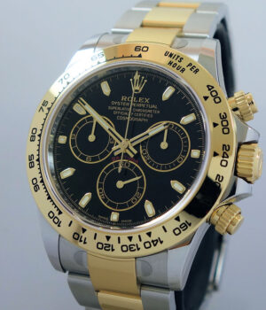 Rolex Daytona 18k   Steel  Black Dial 116503 Box   Card 2022 UNUSED