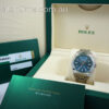 Rolex Milgauss Blue Dial, Green Crystal 116400GV Dec 2018 Box & Card