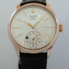 DSC01686 ROLEX 18K Everose CELLINI Dual Time 50525 Box & Card 2018