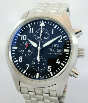 IWC Pilot's Watch Chronograph IW371701 Box & Card