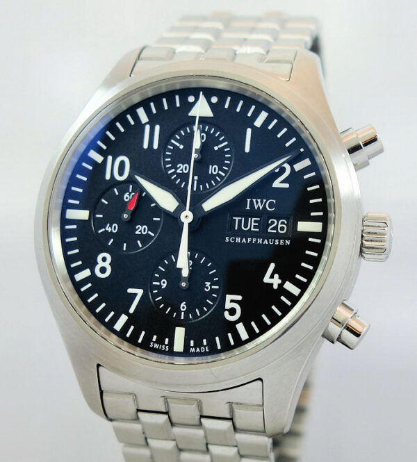IWC Pilot's Watch Chronograph IW371701 Box & Card
