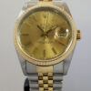 DSC01733 Rolex Datejust 18k & Steel 16233 Box & Papers