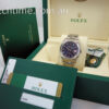 DSC01745 Rolex Datejust 36 Blue dial, Roulette date 116200 Box & Card