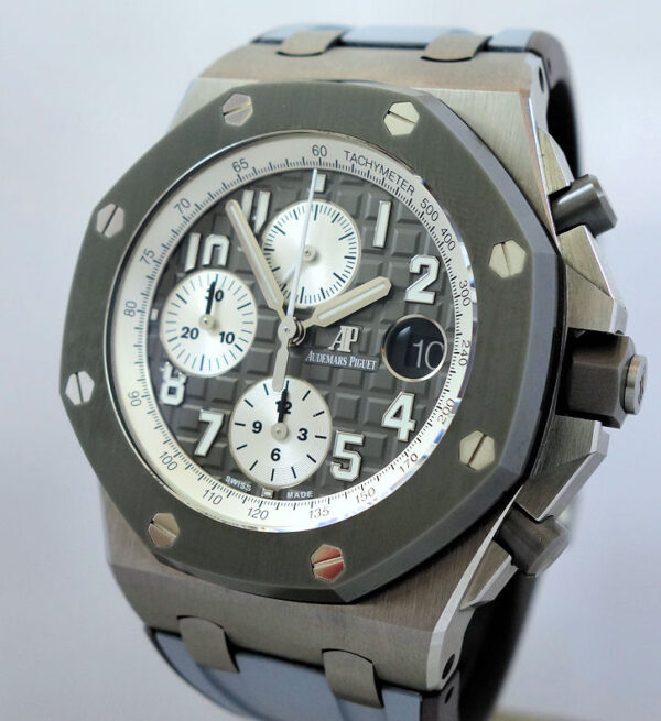 Audemars Piguet Royal Oak Offshore "Ghost" 42mm Titanium 26470IO.OO.A006CA.01  B&P 2019