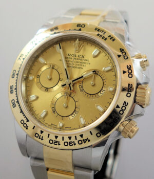 Rolex Daytona 18k   Steel  Gold Dial 116503 Box   Card 2022 UNUSED  IN STOCK NOW 