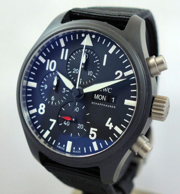 IWC Pilot TOP GUN Ceramic 44mm Chronograph IW389101 AS NEW!!!