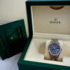 Rolex Datejust 36  BLUE Dial, White-Gold bezel 126234 Box & Card 2021