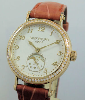 Patek Philippe 7121J-001 18k & Diamonds, Moonphase 2021 Box & Papers