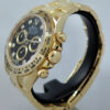 DSC02342 Rolex Daytona 18k Yellow Gold Black Diamond Dial 116508 2022 *UNUSED*