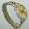 DSC02679 Rolex Datejust 36mm 18k Gold & Steel A/M Diamond-bezel 16013 Box & Papers
