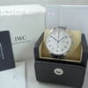 IWC Portugieser Chronograph  IW371605 41mm Blue Numerals *UNUSED* Box & Card