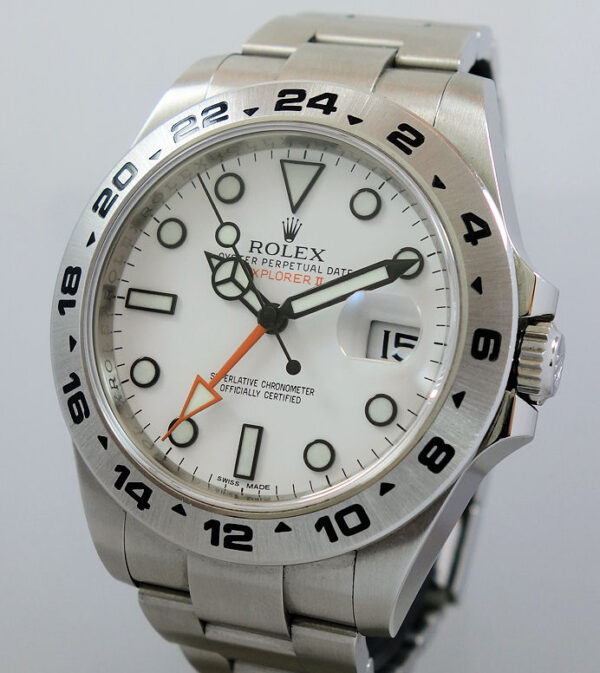 Rolex Explorer II Polar White-dial 216570 Box & Card