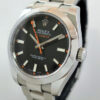 Rolex Milgauss 116400 Black-dial, Clear Sapphire Box & Card