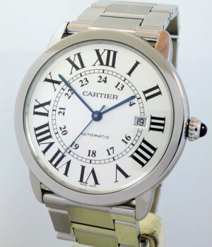 Cartier RONDE SOLO 42mm Steel 3802 Box   Papers