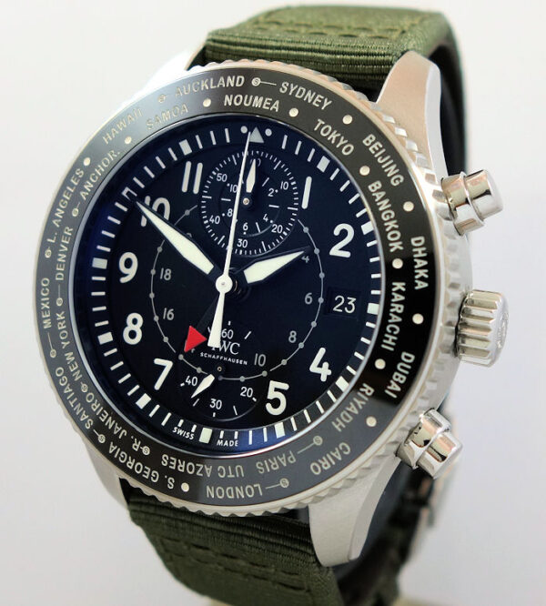 IWC Pilot Timezoner Chronograph IW395001 Box & Card