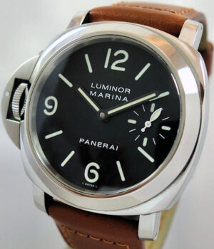 Panerai PAM 115 Marina Destro *RARE* (left-hand)  Box & Card