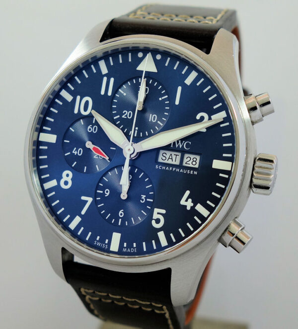IWC "Le PETIT PRINCE" Pilot Chronograph IW377714  B&P 2019