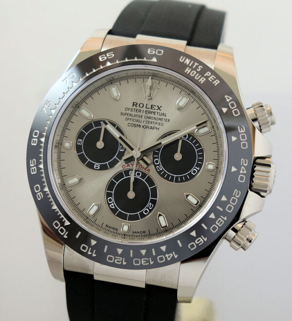 Rolex WHITE GOLD  Daytona 116519LN  2021 Box & Card * AS NEW *