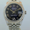 DSC04027 Rolex Datejust 31mm Steel, Aubergine dial; set with diamonds 278274 Box & Card 2021
