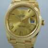 DSC04217 ROLEX Day-Date 40 Champagne Roman Dial 228238 *As New* Box & Card