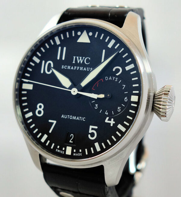 IWC Big Pilot 7 Days IW500401 46mm Steel Box & Papers