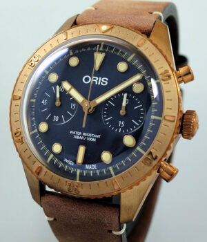 Oris Carl Brashear Chronograph Ltd Edn 01 771 7744 3185-Set LS