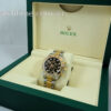 Rolex Daytona 18k & Steel Black Diamond dial 116523