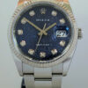 DSC04744 Rolex Datejust 36 Blue Jubilee Diamond Dial 126234 Box & Card 2021