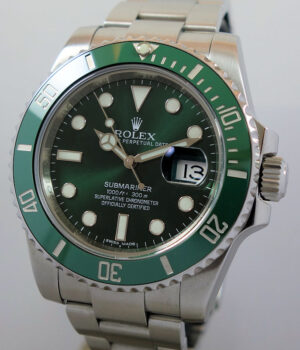 Rolex Submariner HULK 116610LV  Box   Card