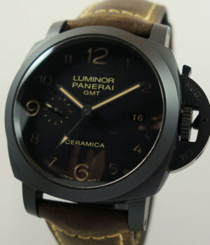 Panerai CERAMICA GMT 1950 3 DAYS  PAM441 Box & Card.