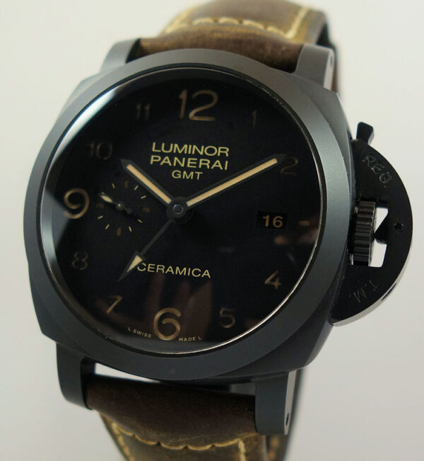 Panerai CERAMICA GMT 1950 3 DAYS  PAM441 Box & Card.