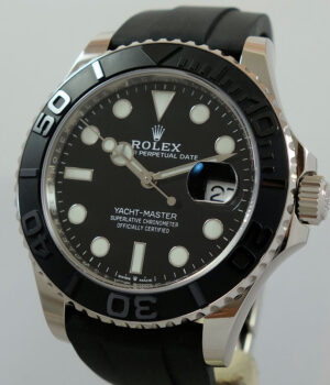 Rolex Yacht-Master 226659 18k 42mm White Gold Oysterflex Rubber