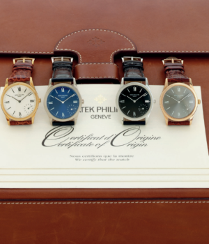 PATEK PHILIPPE CALATRAVA REF 5026 "THE MILLENNIUM SET" LIMITED EDITION OF 130 SETS.