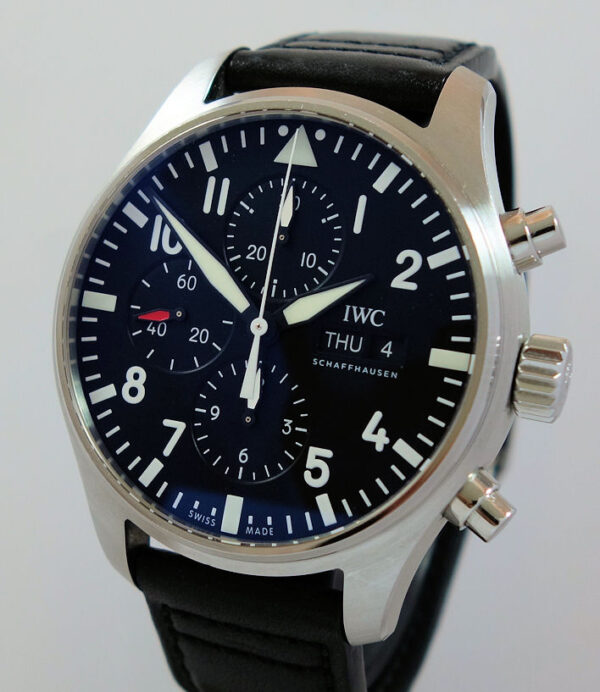 IWC PILOT CHRONOGRAPH  43mm  IW377709 Box & Card