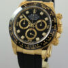 DSC06612 Rolex Daytona 18k Yellow Gold Black Diamond-dial 116518LN *UNUSED*