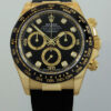 Rolex Daytona 18k Yellow Gold Black Diamond-dial 116518LN *UNUSED*