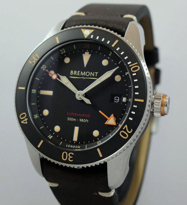 Bremont Supermarine S302 NATO & Leather As New!